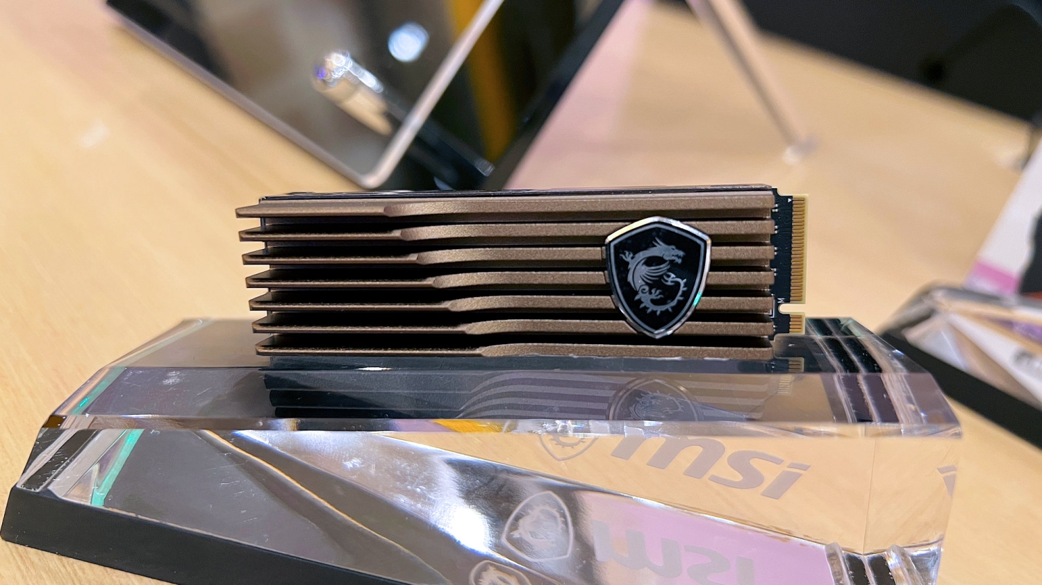 MSI teases a PCIe 5.0 SSD that's jaw-droppingly fast