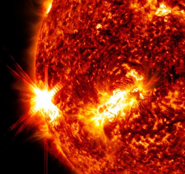 NASA confirms the Sun has released massively strong solar flare