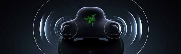 TweakTown Enlarged Image - Razer's Project Carol immersive gaming chair head cushion