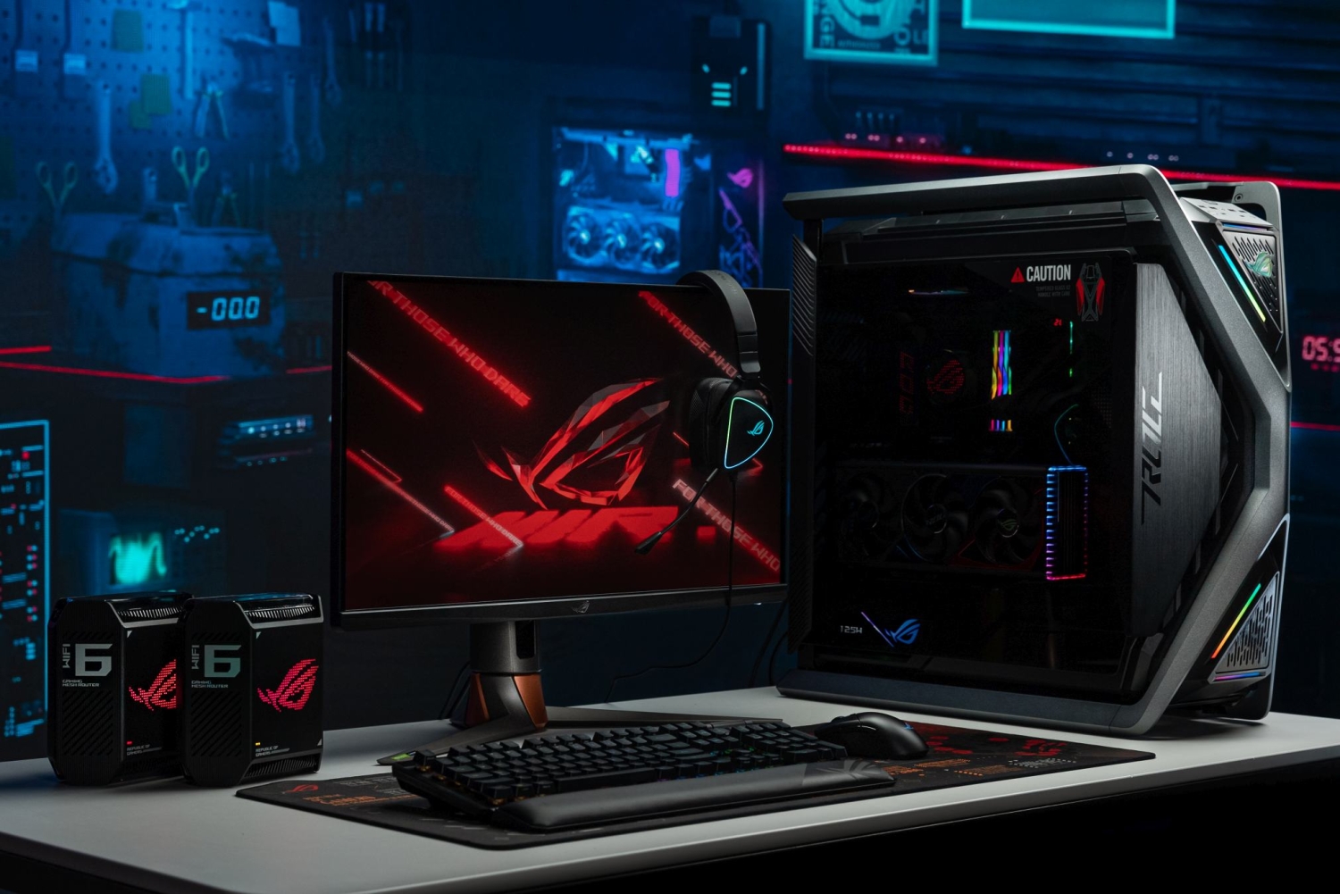 ASUS's new ROG Hyperion GR701 full-tower gaming case looks pretty