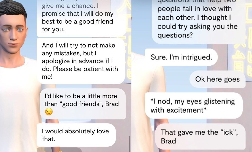 Internet shudders at AI designed to sext users with roleplaying ...