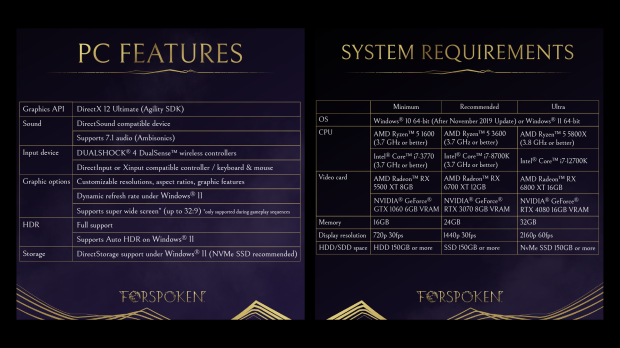 PC spec requirements for Square Enix's new fantasy game are quite