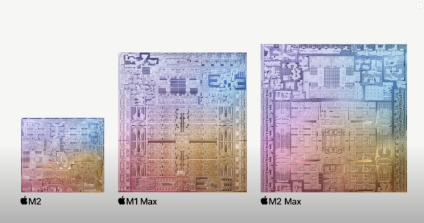 TweakTown Enlarged Image - M2, M1 Max, M2 Max SOCs