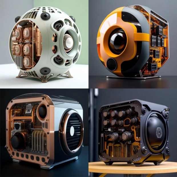 These AI generated PC case designs look impressive and futuristic