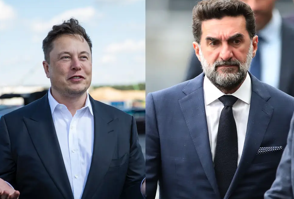 TweakTown Enlarged Image - Elon Musk (left) and Yasir Al-Rumayyan (right)