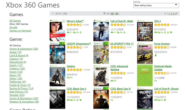 Xbox 360 Games on Demand FAQ