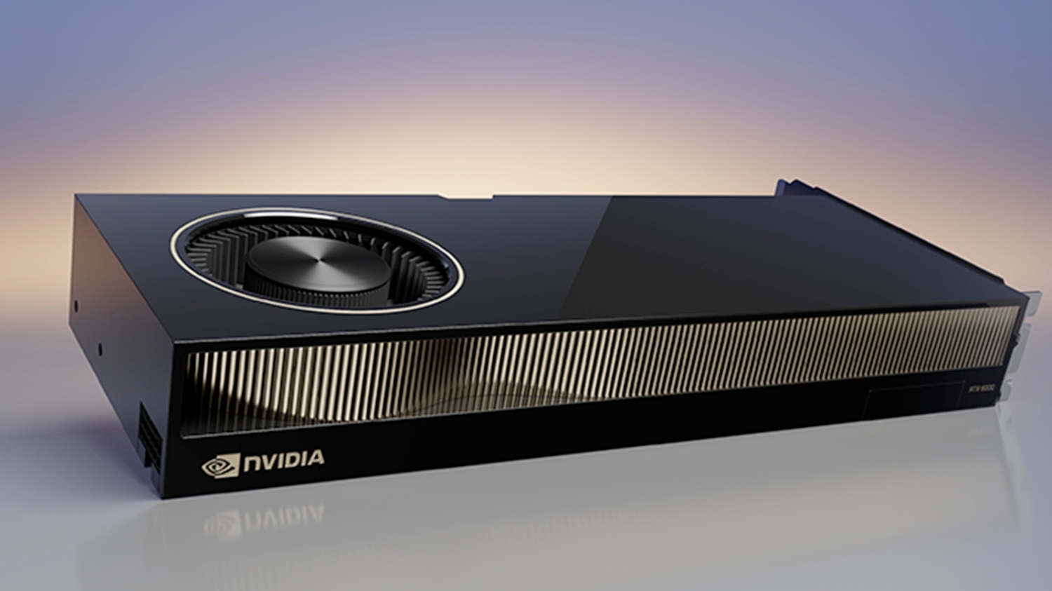Here's the NVIDIA RTX 6000 workstation GPU
