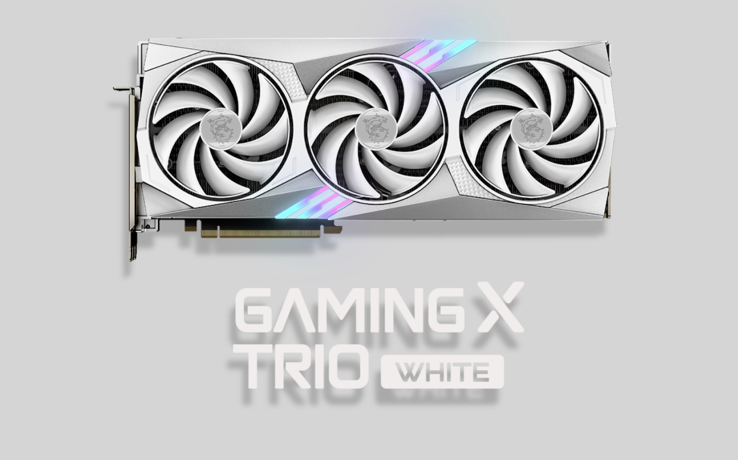 Gaming trio white