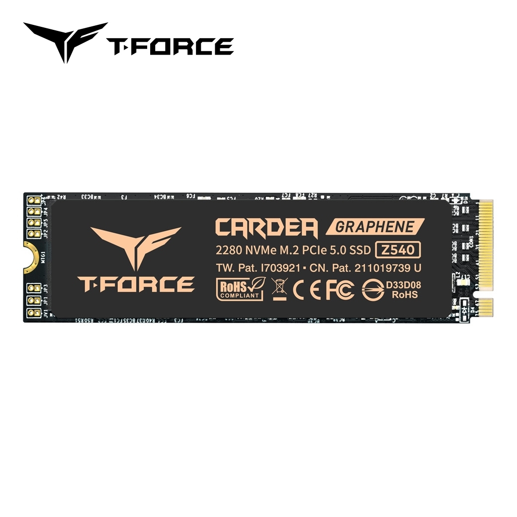 TweakTown Enlarged Image - T-FORCE CARDEA Z540 M.2 PCIe 5.0 SSD