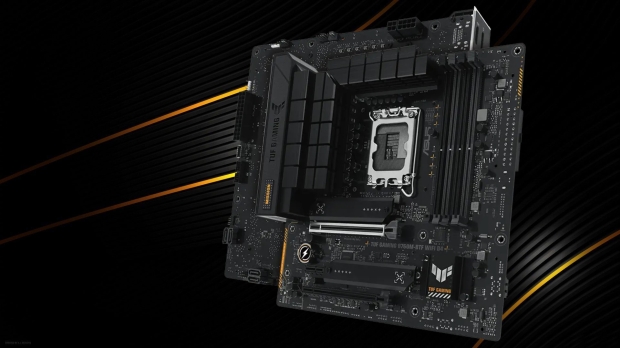 ASUS's new TUF Gaming motherboard puts all of the connectors on the back