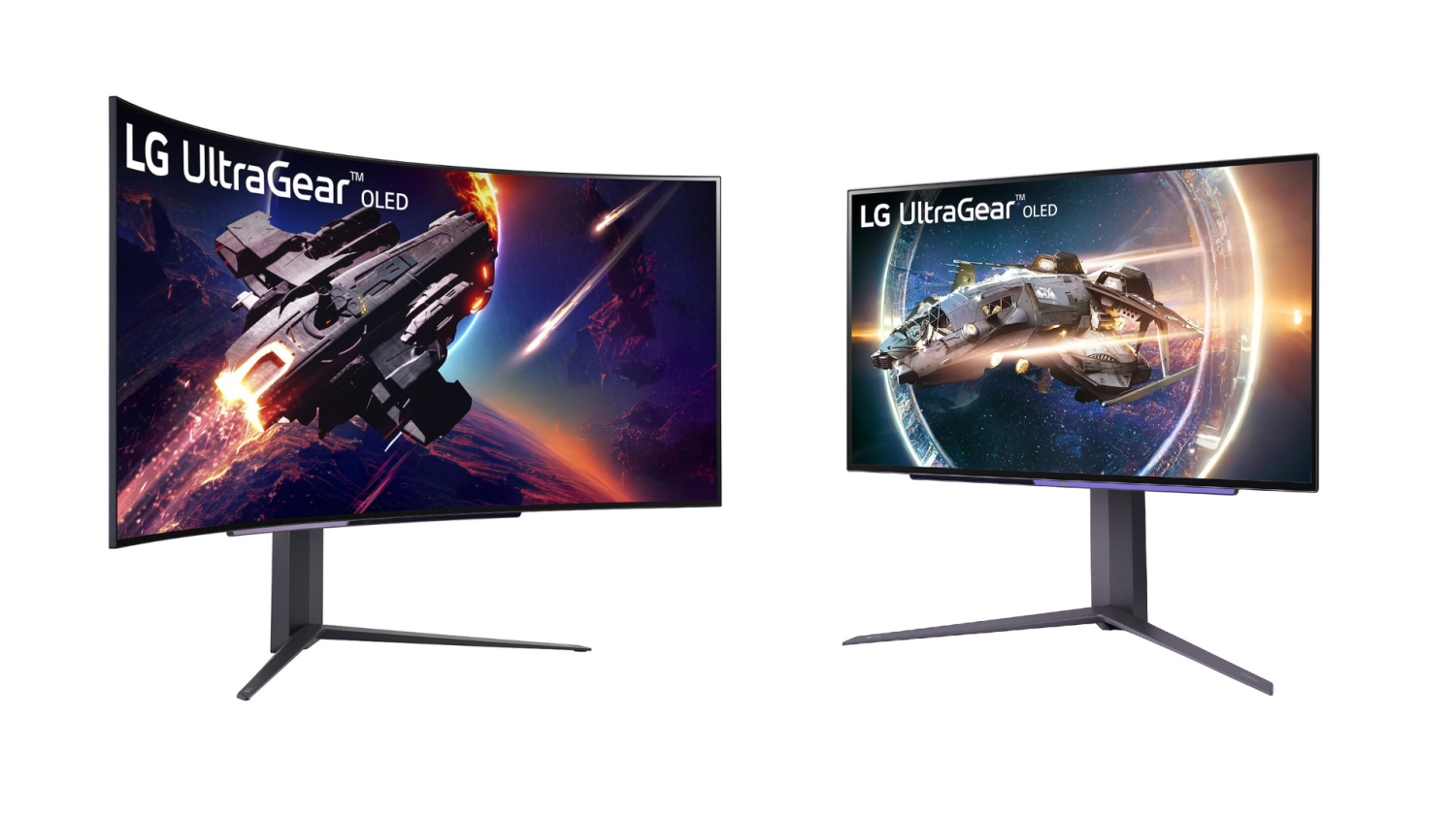 TweakTown Enlarged Image - LG's new UltraGear OLED gaming monitors.