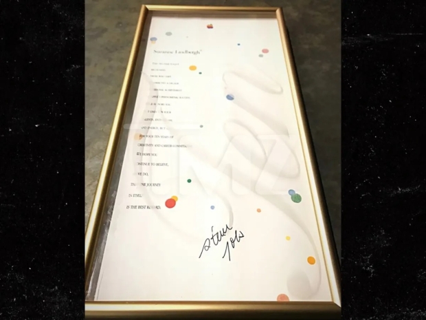 Someone could pay $95,000 for Steve Jobs' signature