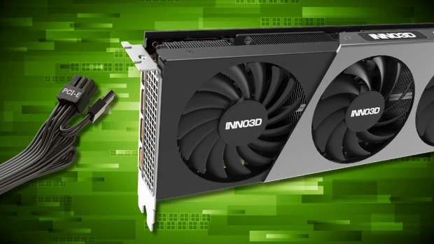 This Inno3D GeForce RTX 4070 will use a single 8-pin power connector, as rumored