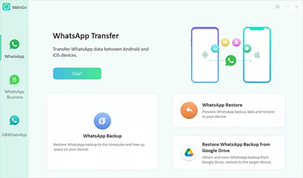 Best way to restore WhatsApp Backup from Google Drive to iPhone/Android