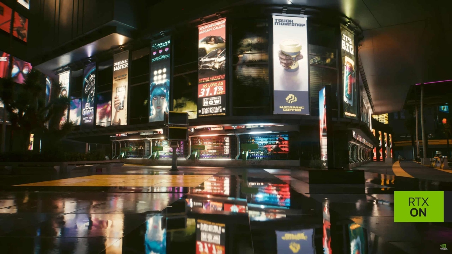 TweakTown Enlarged Image - Cyberpunk 2077 with RT: Overdrive mode enabled, image credit: NVIDIA, CD Projekt RED