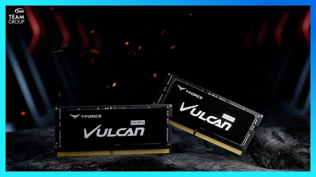 TEAMGROUP's new T-FORCE VULCAN SO-DIMM DDR5 memory is for laptop gamers