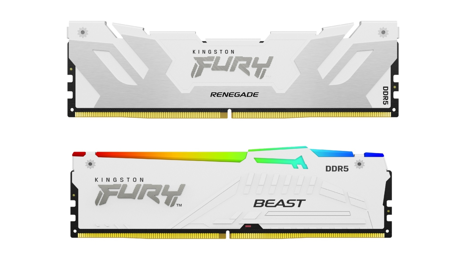 Kingston FURY expands its DDR5 lineup with new white high-speed