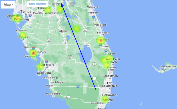 Multiple reports of fireballs streaking across the US night sky 655465