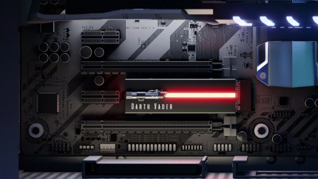 The Force is Strong with Seagate's custom Lightsaber FireCuda PCIe Gen4 SSDs