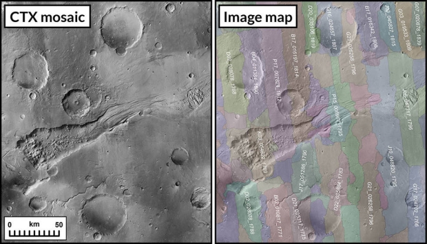 NASA telah merilis peta 3D Mars paling detail yang pernah ada, Google Earth tetapi untuk Mars 13256