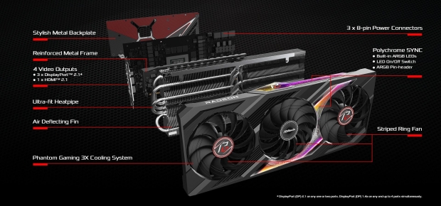 ASRock Phantom Gaming Radeon RX 7900 XTX, image credit: ASRock. ASRock Phantom Gaming Radeon RX 7900 XTX, image credit: ASRock.