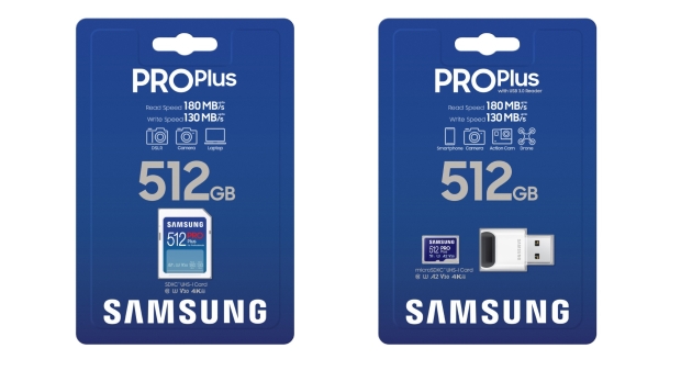 Samsung PRO Plus microSD and full-size SD cards announced for professionals