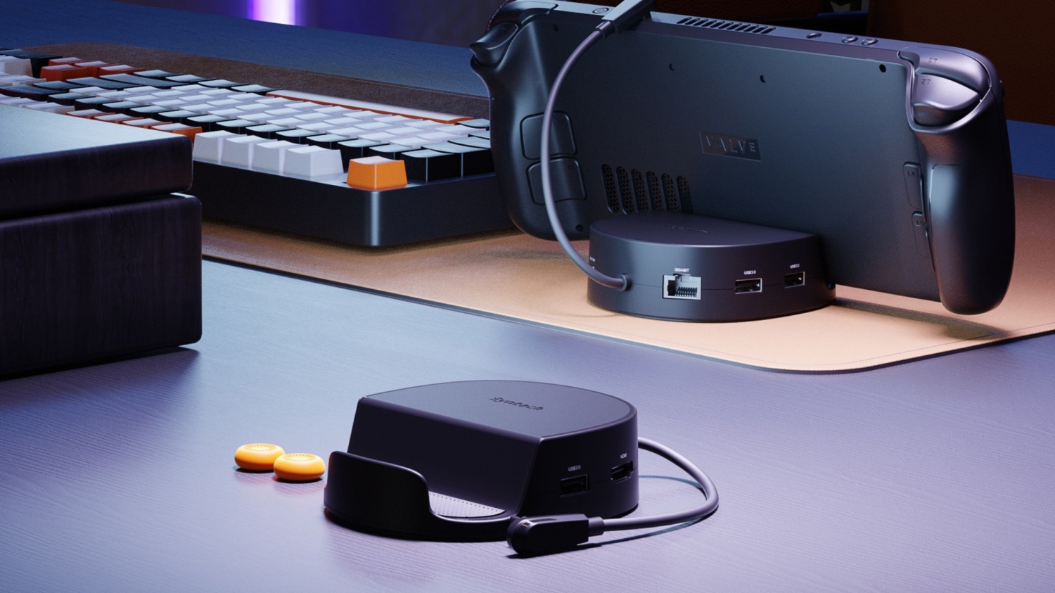 Syntech 6 in-1 Docking Station for Steam Deck is also compatible with the  ASUS ROG Ally