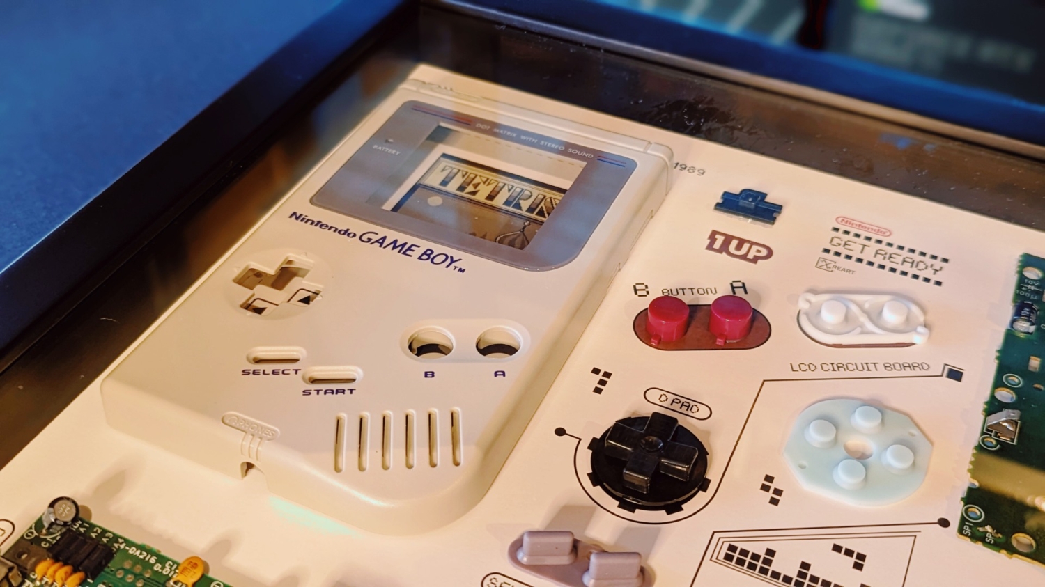 TweakTown Enlarged Image - Xreart Nintendo Game Boy disassembled art.