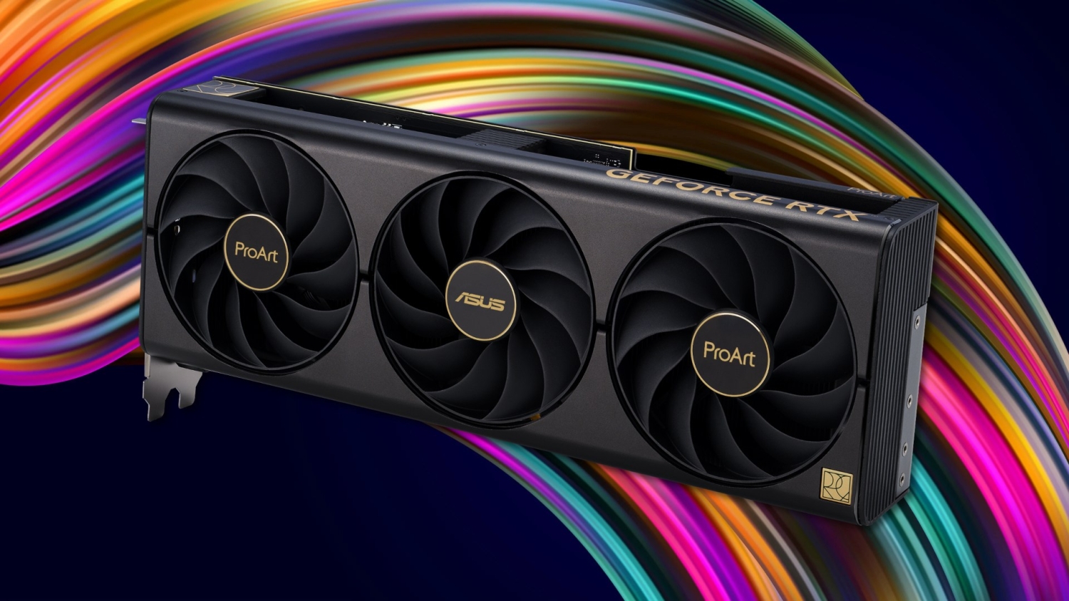 ASUS's new ProArt GeForce RTX 4080 and 4070 Ti graphics cards are compact