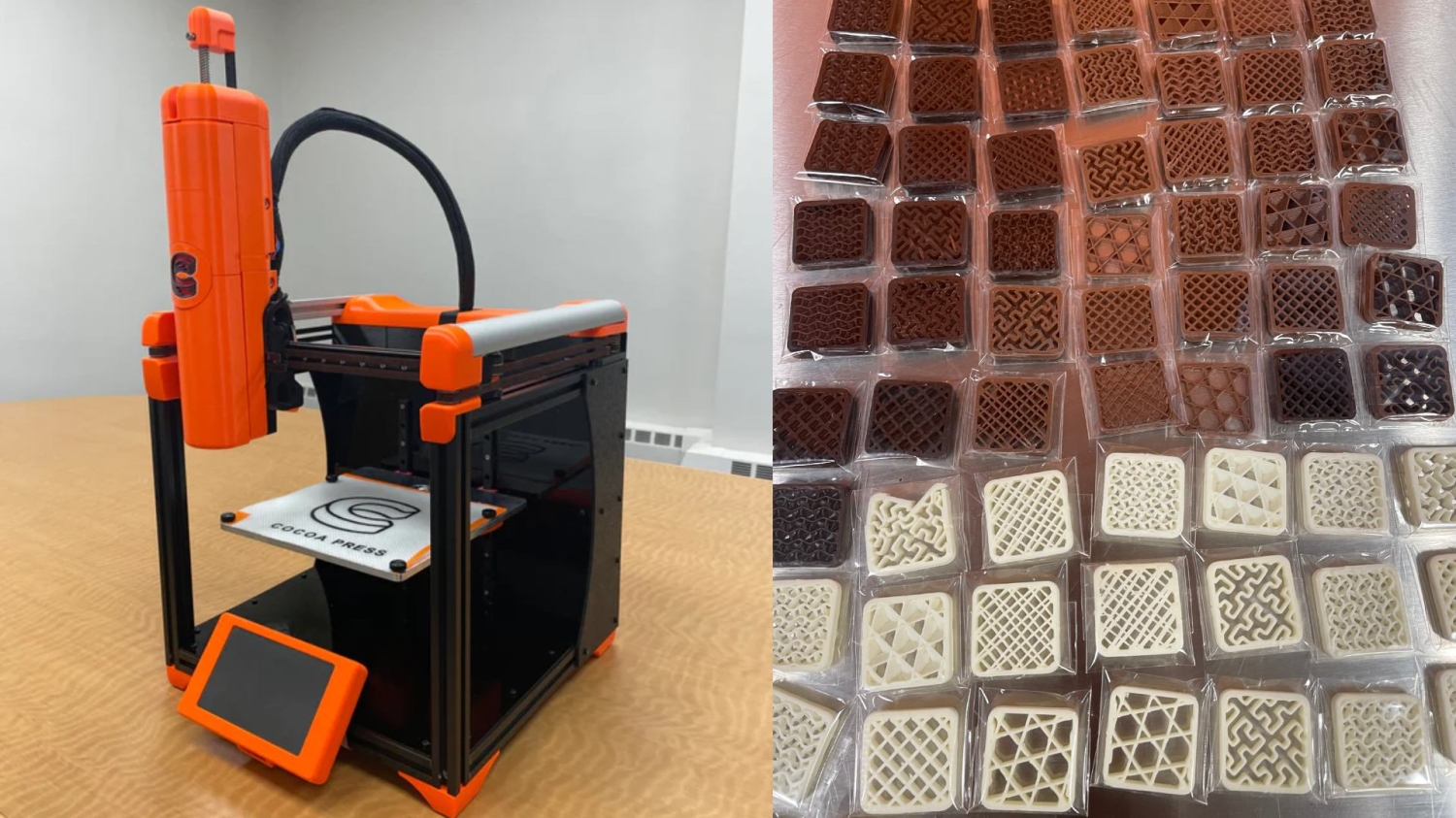 TweakTown Enlarged Image - The Cocoa Press 3D chocolate printer, image credit: Cocoa Press/MandicReally