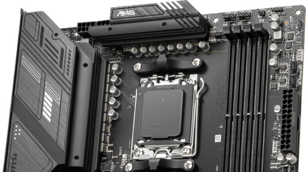 TweakTown Enlarged Image - MSI's MAG X670E Tomahawk motherboard (Image Credit: MSI)