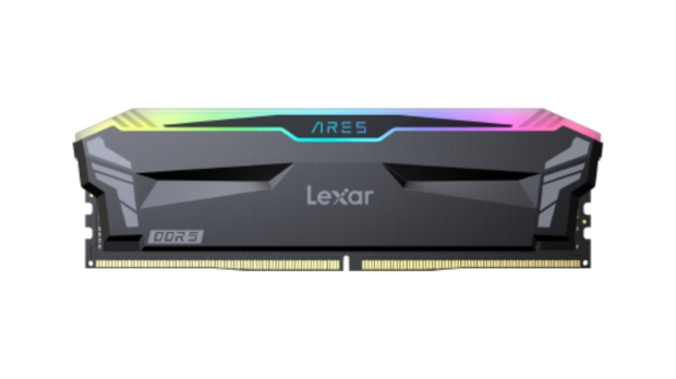 TweakTown Enlarged Image - Lexar ARES RGB DDR5 Desktop Memory, image credit: Lexar.
