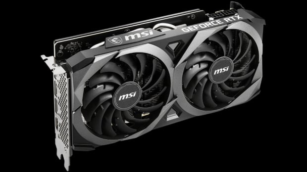 TweakTown Enlarged Image - MSI's RTX 3070 Ventus 2X graphics card (Image Credit: MSI)