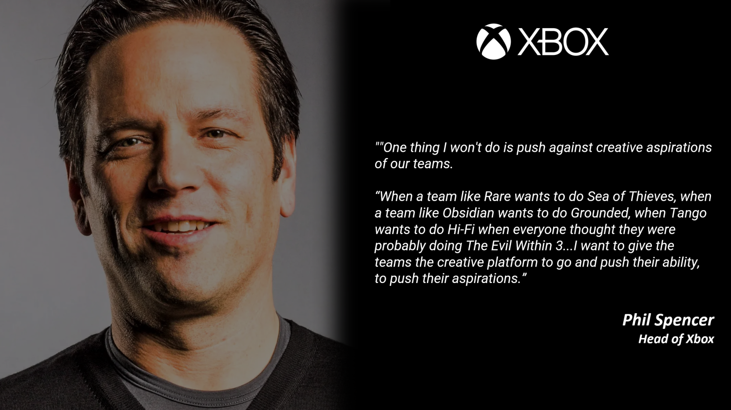 Phil Spencer Is Exactly Who You Think He Is - GameSpot