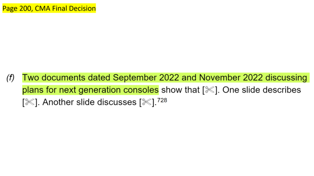 CMA has knowledge of Microsoft's next-gen Xbox consoles 1