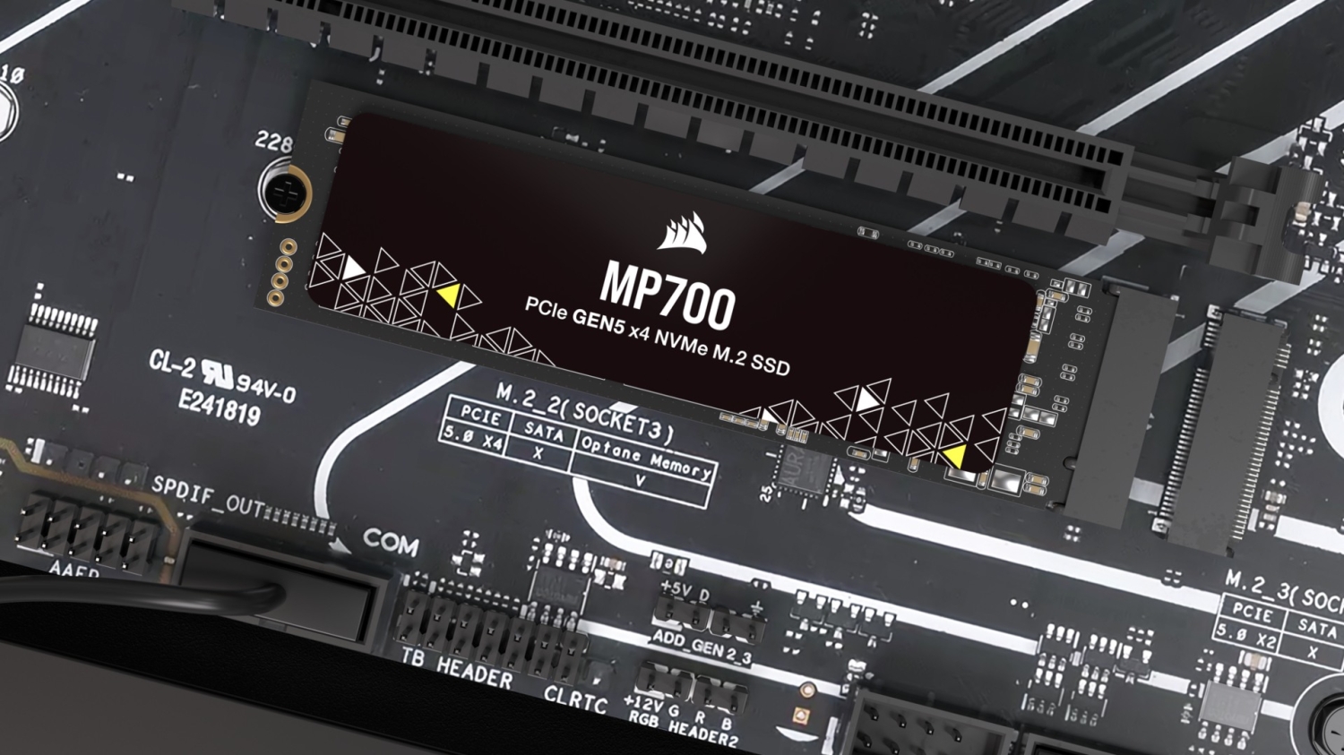 Corsair launches its GB/s PCIe Gen5 M.2 SSD, the MP700