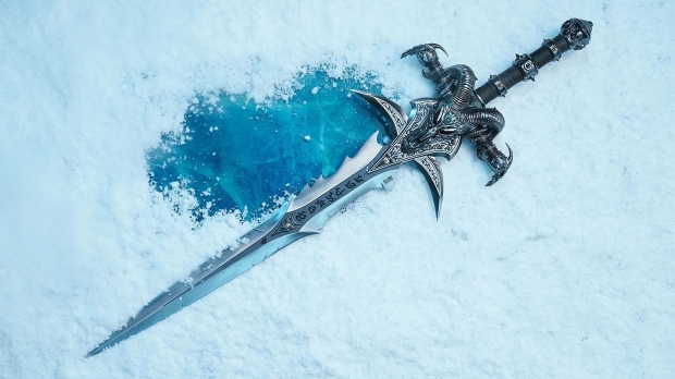 World of Warcraft fans with money to burn: New Frostmourne sword stand is $600