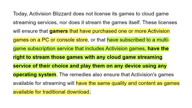 Microsoft to stream all current and future Activision Blizzard games via  cloud