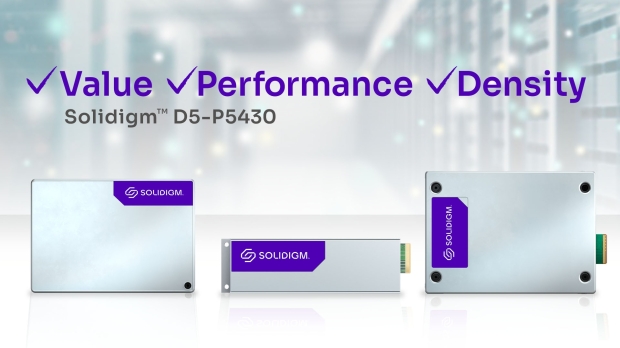 Solidigm's new high-density D5-P5430 data center SSDs are built for endurance