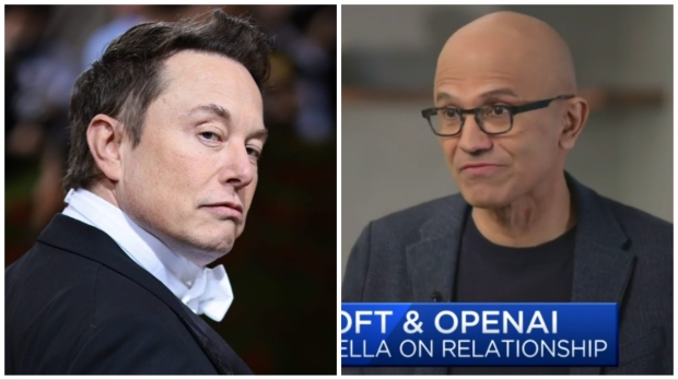 Microsoft CEO responds to Elon Musk's comments about OpenAI being controlled
