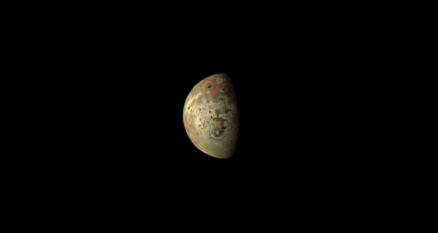 TweakTown Enlarged Image - Captured on March 1, 2023 during JunoCam's closest approach to Io at about 32,000 miles