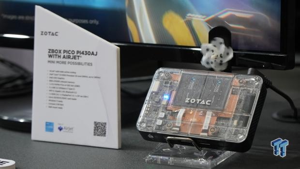 Zotac PI430AJ Pico mini PC features Airjet solid-state active cooling