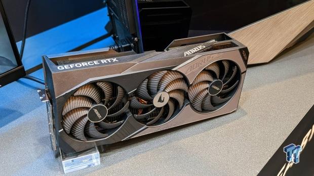 AORUS Windforce GeForce RTX 40 Series showcased with Bionic Shark Fans
