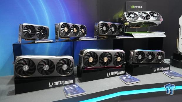 Take a close-up look at ZOTAC's refreshed graphics card designs at Computex 2023