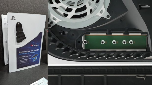 PlayStation 5 PS5 Internal Heatsink Set With Cover Plates - Version 1200 - Used, Fully Functional