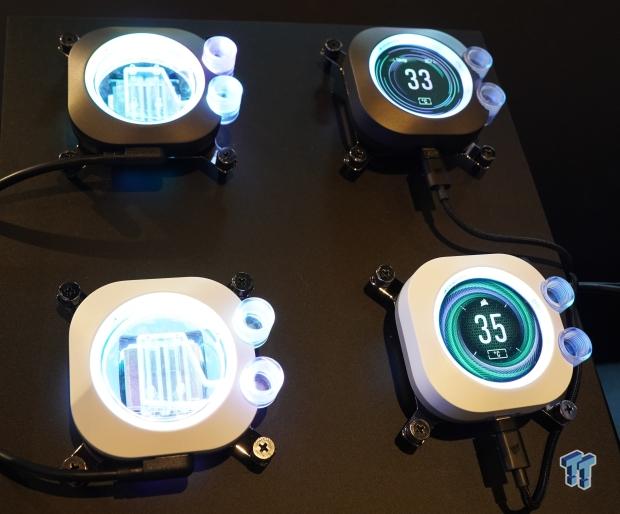 Corsair's new CPU waterblock, the iCUE LINK XC7 RGB Elite.