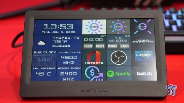 G.Skill announce the WigiDash PC Command Panel, the Stream Deck competitor