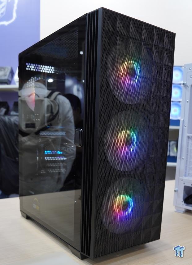 Montech Shows Several Atx Cases A Cpu Cooler And A New Psu At Computex