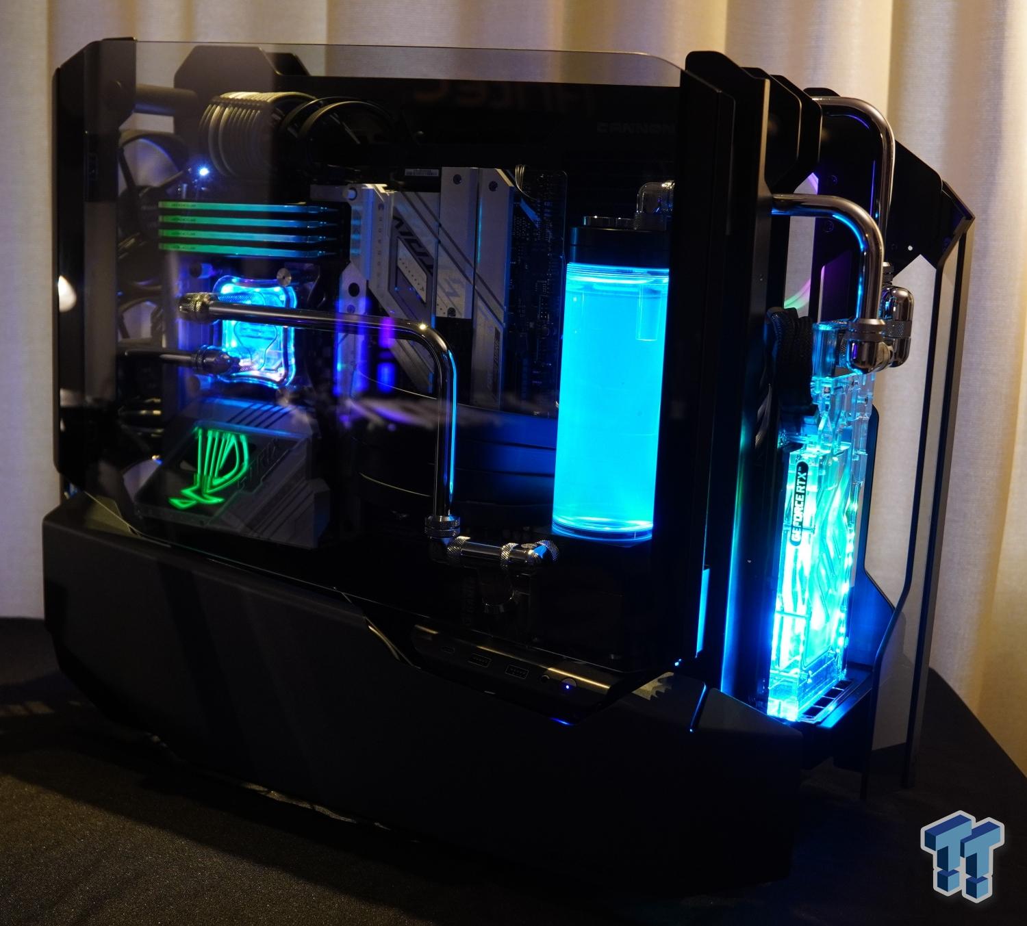 TweakTown Enlarged Image - The Antec Cannon, is a full-tower ATX case.
