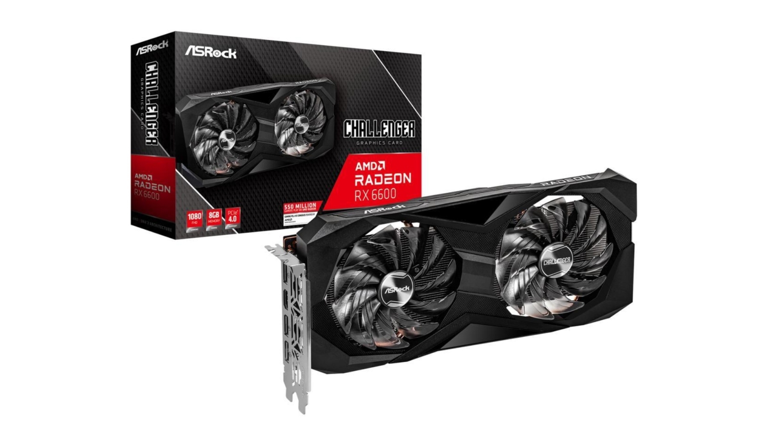 ASRock Radeon RX 6600 is available for just $180 in the US via Newegg